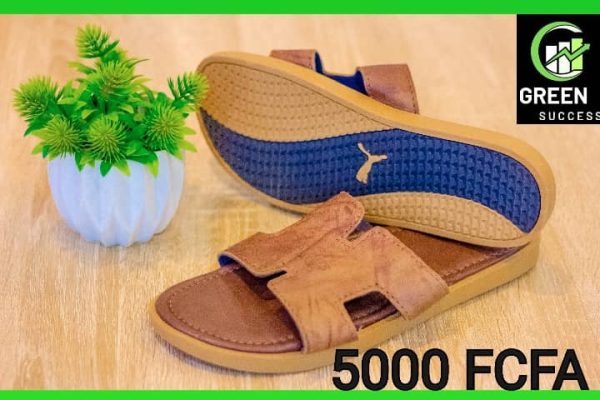 GreenStride Claquettes quotidiennes toucher suédé